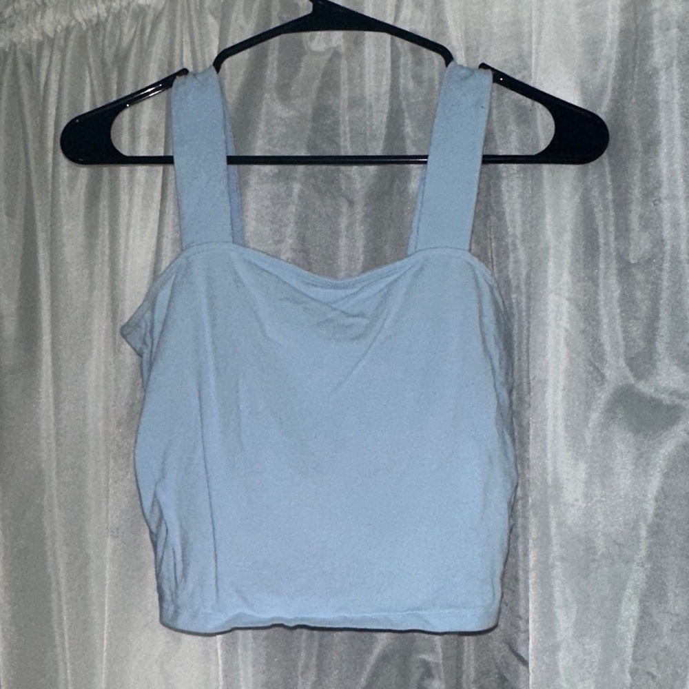SO Light Blue Women's Crop Top